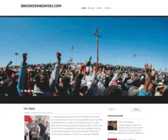 Brookebinkowski.com(BrookeBinkowski) Screenshot