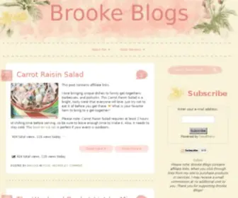 Brookeblogs.com(Brooke Blogs) Screenshot