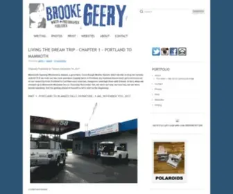 Brookegeery.com(Brooke Geery) Screenshot