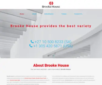 Brookehouse.net(Brooke House) Screenshot