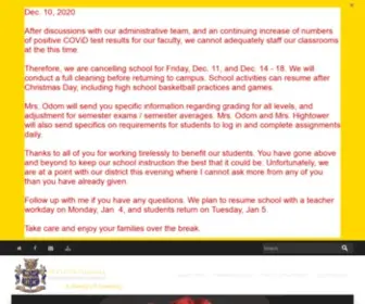 Brookelandisd.net(Brookeland Independent School District) Screenshot