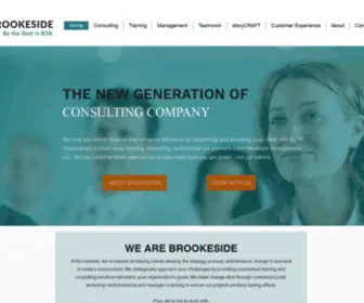 Brookeside.com(B2B Consulting) Screenshot