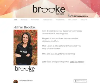 Brookethenerd.com(Brooke the Nerd) Screenshot