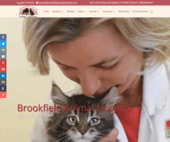 Brookfieldanimalhospital.com(Brookfield Animal Hospital) Screenshot