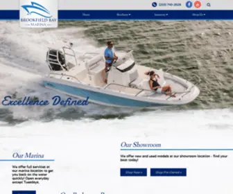 Brookfieldbay.com(Home Brookfield Bay Marina Brookfield) Screenshot