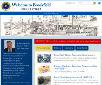 Brookfieldct.gov(Brookfield CT) Screenshot