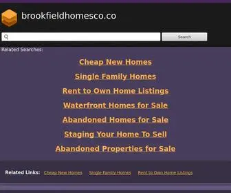 Brookfieldhomesco.co(Brookfieldhomesco) Screenshot