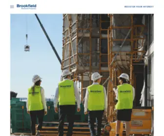 Brookfieldresidential.com.au(Brookfield Residential) Screenshot