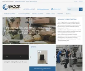 Brookfood.co.uk(UK's largest suppliers of new) Screenshot