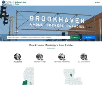 Brookhaven-MS-Real-Estate.com(Brookhaven Mississippi Real Estate) Screenshot