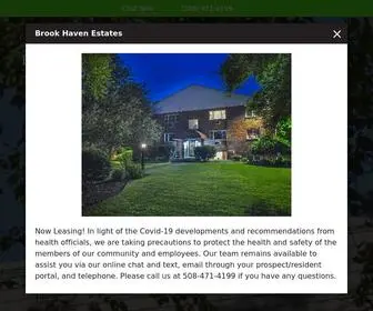 Brookhavenmass.com(Brook Haven Estates) Screenshot