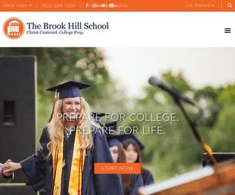 Brookhill.org(The Brook Hill School) Screenshot