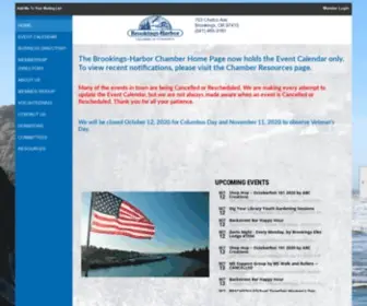 Brookingsharborchamber.com(Brookingsharborchamber) Screenshot