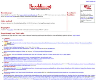 Brooklin.org(Brooklin, Ontario, Canada) Screenshot