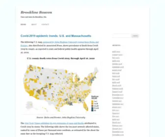 Brooklinebeacon.com(Brookline Beacon) Screenshot