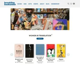 Brooklinebooksmith-Shop.com(Brookline booksmith) Screenshot