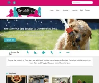 Brooklinedoggrooming.com(Dog Grooming) Screenshot