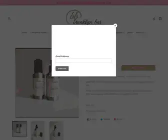 Brooklyn-Bar.com(Best Natural Body and Bath Products) Screenshot