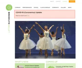 Brooklynballet.org(Brooklyn Ballet) Screenshot