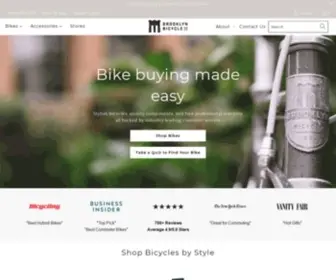 Brooklynbicycleco.com(City Bikes) Screenshot
