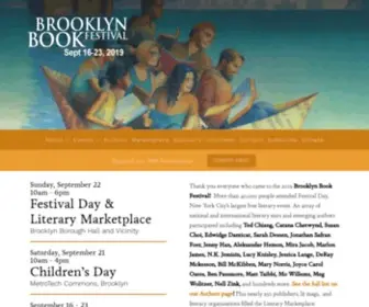 Brooklynbookfestival.org(The brooklyn book festival) Screenshot
