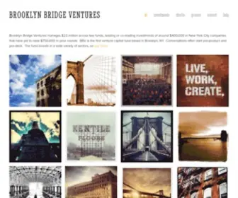 Brooklynbridge.vc(Brooklyn Bridge Ventures) Screenshot