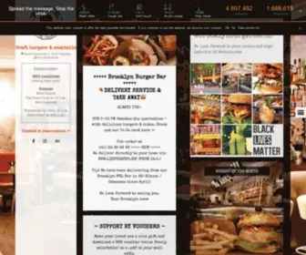 Brooklynburgerbar.de(Willkommen in der Brooklyn Burger Bar) Screenshot