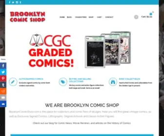 Brooklyncomicshop.com(Brooklyn Comic Book store specializing in vintage comics) Screenshot