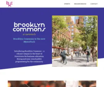 Brooklyncommons.com(Brooklyn Commons) Screenshot