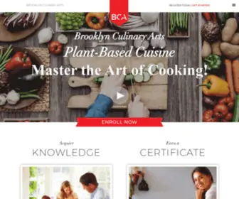 Brooklynculinary.com(Brooklyn Culinary Arts) Screenshot