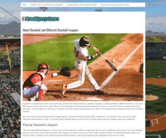 Brooklyncyclones.net(About Baseball and Different Baseball Leagues) Screenshot