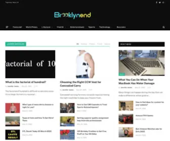Brooklynend.com(Homepage) Screenshot