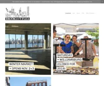 Brooklynflea.com(Brooklyn Flea) Screenshot
