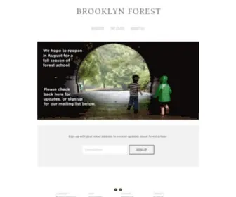 Brooklynforest.org(Brooklyn Forest) Screenshot