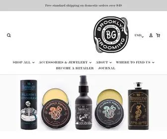 Brooklyngrooming.com(Mens Grooming Products) Screenshot