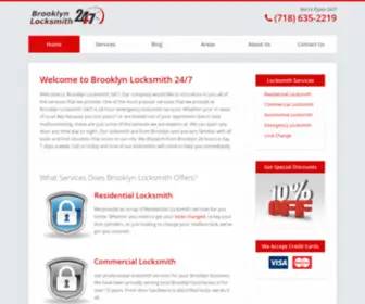 Brooklynlocksmith247.com(Brooklyn Locksmith 24/7) Screenshot