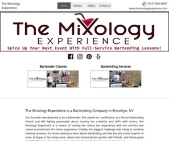 Brooklynmobilebartending.com(The Mixology Experience is a Bartending Company in Brooklyn) Screenshot