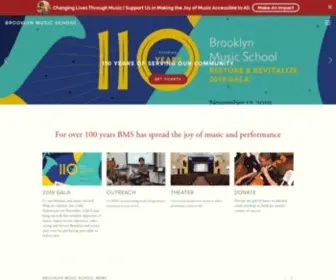 Brooklynmusicschool.org(Brooklyn Music School) Screenshot