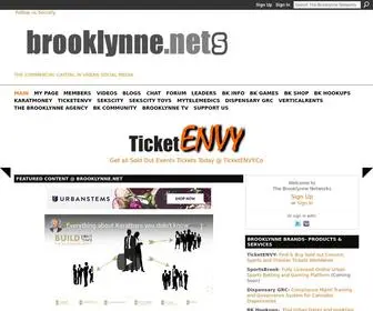 Brooklynne.net(The Urban Social Media news info and community marketplace) Screenshot