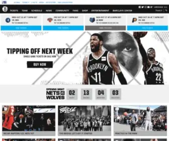 Brooklynnets.com(Brooklyn Nets) Screenshot