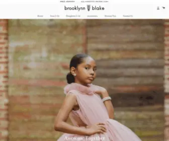 Brooklynnlouise.com(The modern prominent stylish destination for sons & daughters) Screenshot