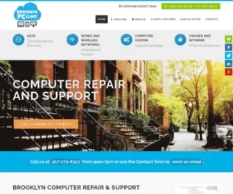 Brooklynpcclinic.com(Brooklyn PC Clinic) Screenshot