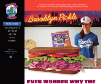 Brooklynpickle.com(Syracuse, NY) Screenshot