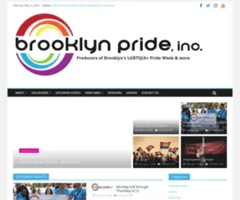 Brooklynpride.org(Brooklyn Pride) Screenshot