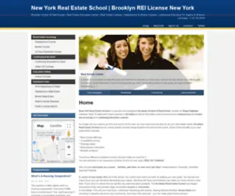 Brooklynrealestateschool.com(Brooklyn School of Real Estate) Screenshot