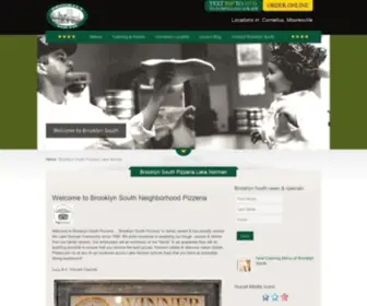 Brooklynsouthpizzeria.com(Brooklyn South Pizzeria) Screenshot