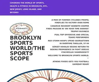 BrooklynsportsWorld.com(Covering the World of Sports) Screenshot