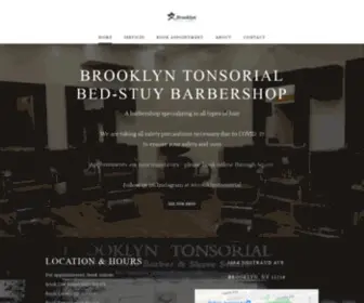 Brooklyntonsorial.com(Brooklyn Tonsorial) Screenshot