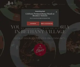 Brooklyntrattoria.com(Brooklyn Trattoria) Screenshot