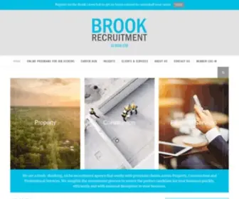 Brookrecruitment.com.au(Brook Recruitment) Screenshot